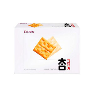 Crown 皇冠 無添加 白蘇打餅 （280g／一盒） 韓國零食