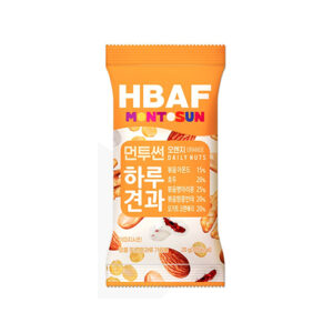 Hbaf 每日堅果 綜合堅果 原味 白色 隨手包 hbaf杏仁果／韓國杏仁果／韓國堅果