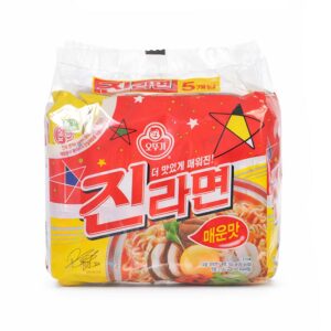 Ottogi 不倒翁 金拉麵辣味 （5包／一袋） 金超市